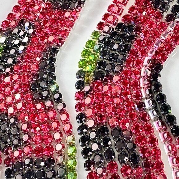 Zara Rhinestone Earrings - Picture 4 of 11